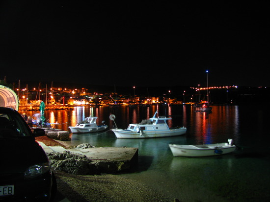 21:55 h - Der Hafen bei Nacht